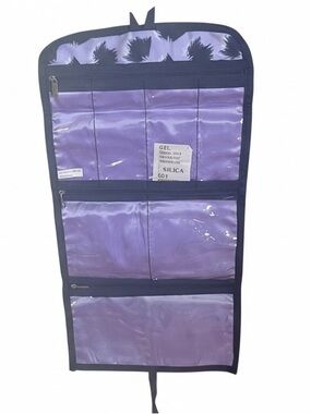 Dia & Co Purple Hanging Jewelry and Accessory Organizer